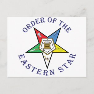 OES LETTERED POSTKARTE