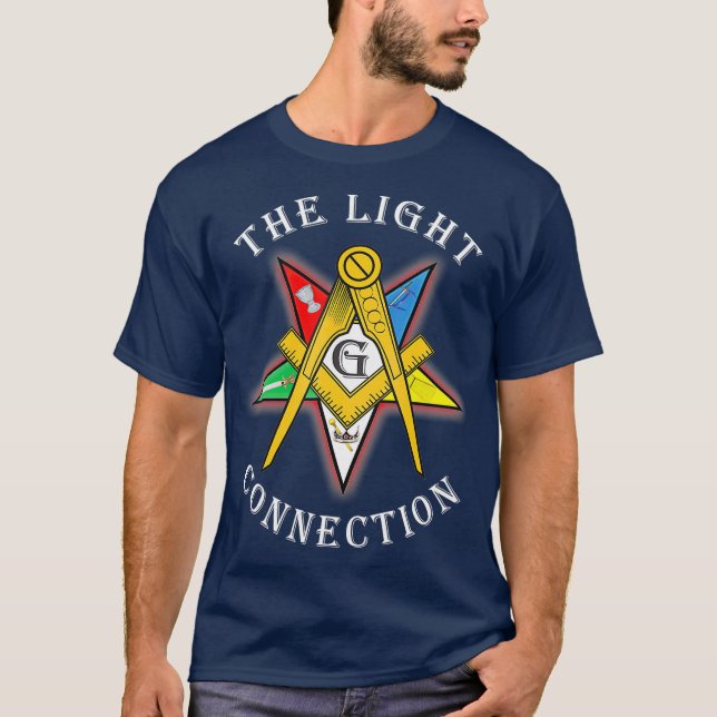OES Mason Light Connection Star Square Day T-Shirt (Vorderseite)