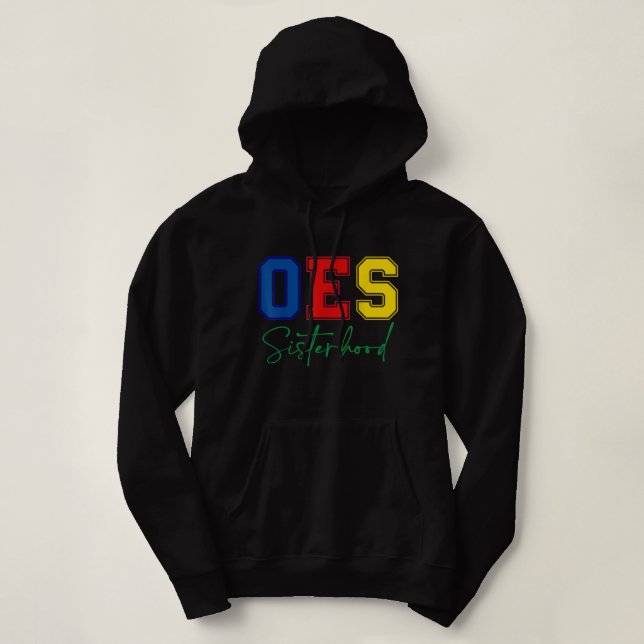 OES-Orden der Siesterhood des Eastern Star Mother Hoodie (Design vorne)