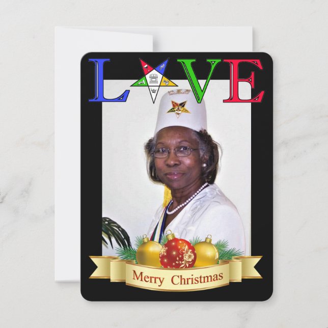 OES Personalisiert Holidays Feiertagskarte (Vorderseite)