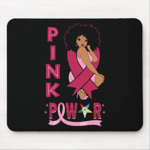 Oes Sister Pink Power Eastern Star Brustkrebs A Mousepad