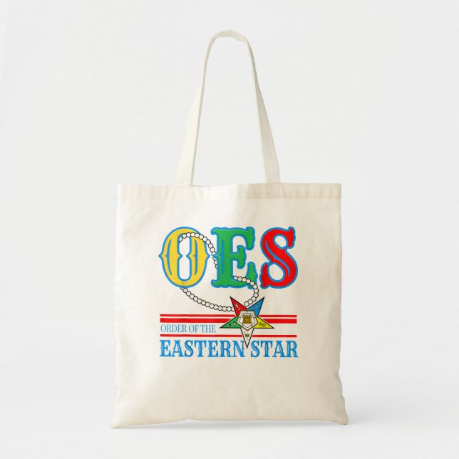 OES Star Necklace Order of the Eastern Star Mother Tragetasche (Vorne)