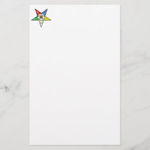 OES Stern-Briefpapier Briefpapier