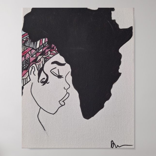 oeuvre originale (poster ) poster (Vorne)