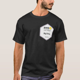 of AWS CERTIFIED BIG DATA SPECIALITY LOGO CLOUD T-Shirt