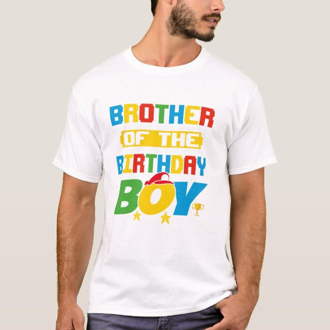 Of The Birthday Boy Game T-Shirt (Vorderseite)