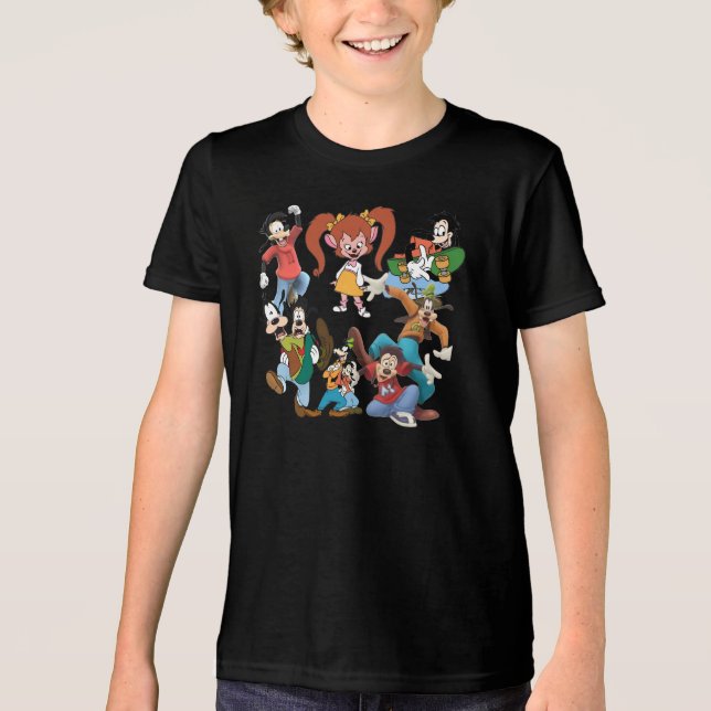 😂�of Troop😂Goof Troop😂Goof Troop😂😂😂 Tri-Blend Shirt (Vorderseite)