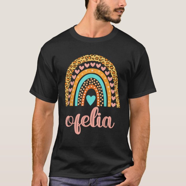 Ofelia T Shirt Ofelia Name Geburtstag Shirt Gesche (Vorderseite)