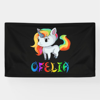 Ofelia Unicorn Banner