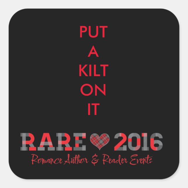 Ofenaufkleber Quadratischer Aufkleber (Vorderseite)