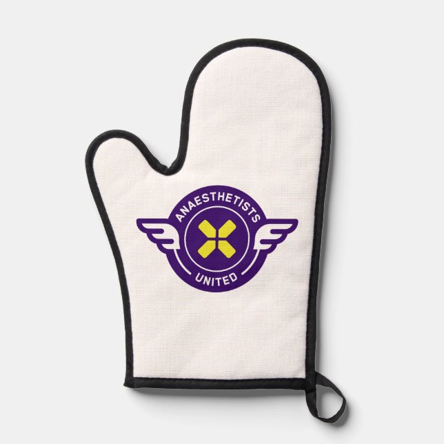 Ofenhandschuh. Ofenhandschuh (Vorderseite)