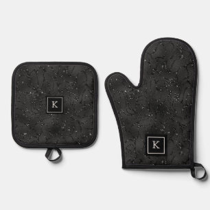  OFENHANDSCHUH & Topflappen-Set