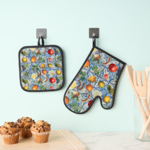  OFENHANDSCHUH & Topflappen-Set