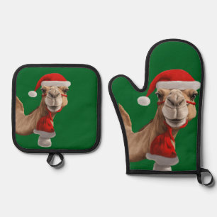 OFENHANDSCHUH & Topflappen-Set