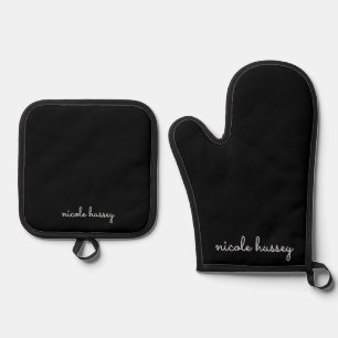  OFENHANDSCHUH & Topflappen-Set