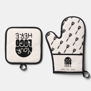  OFENHANDSCHUH & Topflappen-Set