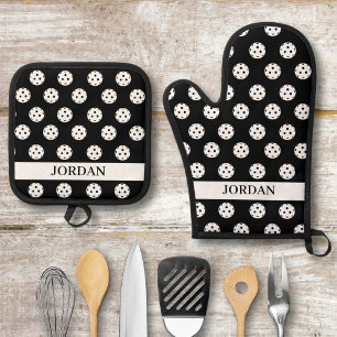  OFENHANDSCHUH & Topflappen-Set