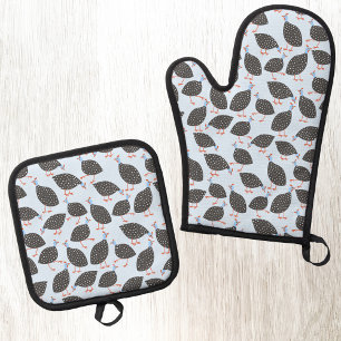  OFENHANDSCHUH & Topflappen-Set