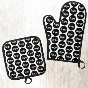  OFENHANDSCHUH & Topflappen-Set