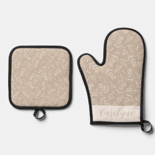  OFENHANDSCHUH & Topflappen-Set
