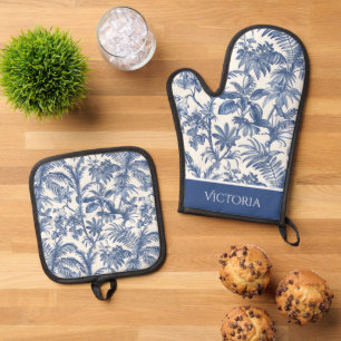  OFENHANDSCHUH & Topflappen-Set