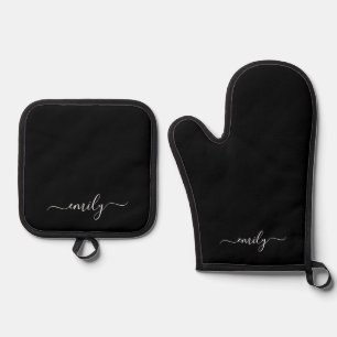  OFENHANDSCHUH & Topflappen-Set
