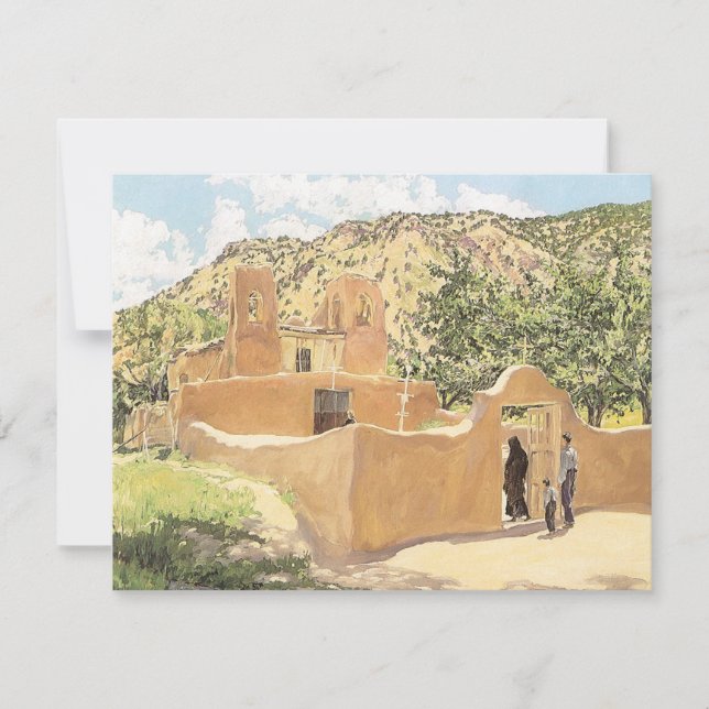 Oferta Para San Esquipula von Walter Ufer (Vorderseite)