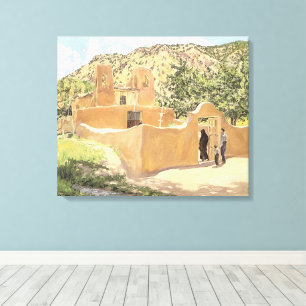 Oferta Para San Esquipula von Walter Ufer Leinwanddruck