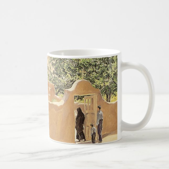 Oferta Para San Esquipula von Walter Ufer Tasse (Rechts)