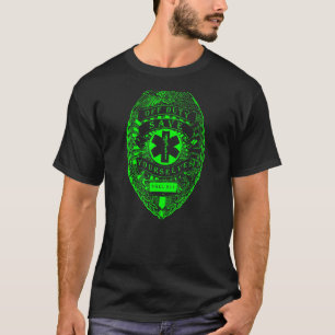 Off Duty Rette dein Green Emt Nurse Paramed T-Shirt