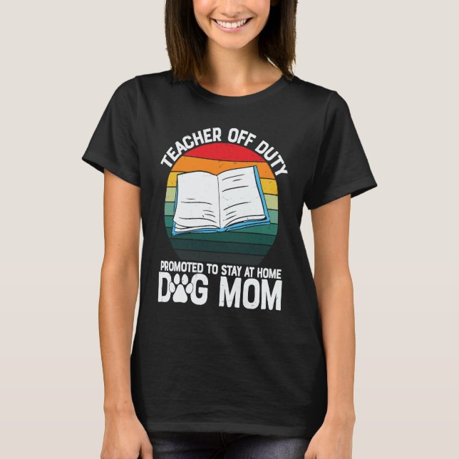 Off Duty Teacher School Grade Work  Graphic Plus S T-Shirt (Vorderseite)