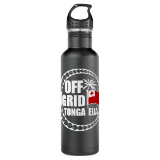 Off Grid Tonga Eua Lifestyle Edelstahlflasche