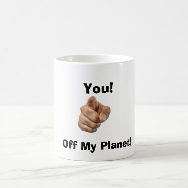 Off My Planet Classic Tasse, 325 ml Kaffeetasse (Mittel)