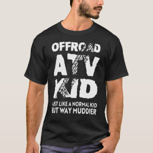 Off Road ATV Kid Quad 4 Wheels Boys T-Shirt