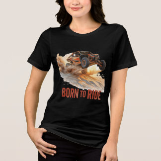 Off-Road-Buggy-Wüsten-Abenteuer-T-Shirt Tri-Blend Shirt