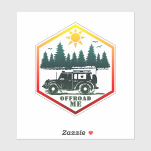 OFF ROAD ME Wilderness Aufkleber