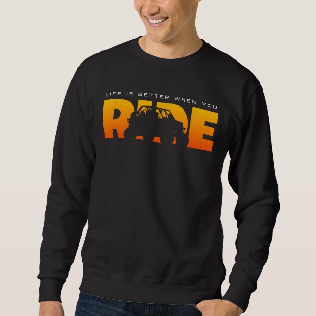 Off Road Quad ATV Apparel - Off Road Quad ATV 1 Sweatshirt (Vorderseite)