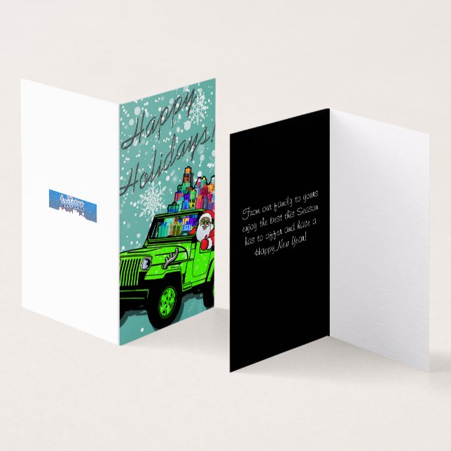 Off Road Santa (Innenseite und Außenseite)