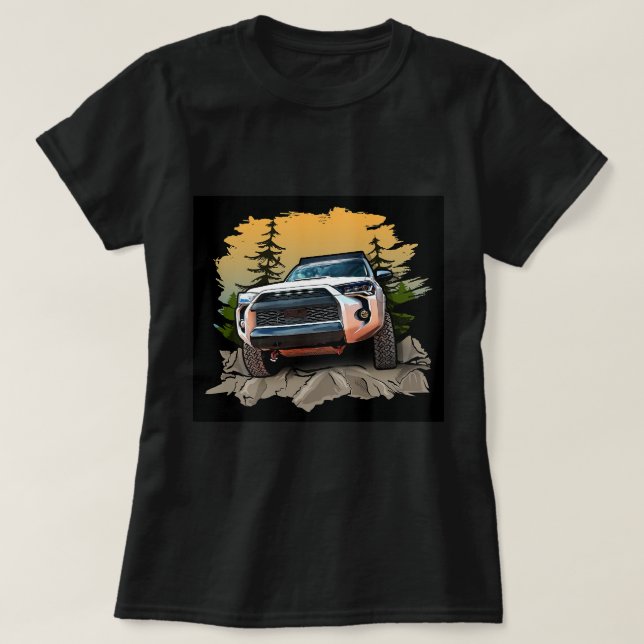Off Road T-Shirt. 4 Runner T-Shirt (Design vorne)