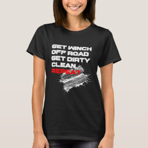 Off Roading 4 X 4 All Wheel Drive LKW Suv Au T-Shirt