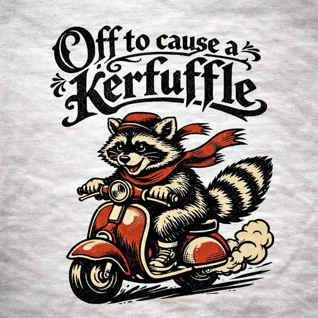 Off to cause a kerfuffle T-Shirt (Von Creator hochgeladen)