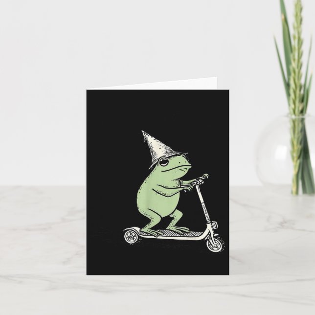 Off To Write Ieps - School Psychologist Iep Frog S Karte (Vorderseite)