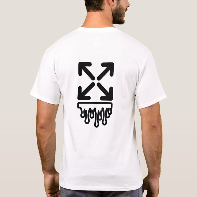 Off-White, Men's  T-Shirt (Rückseite)