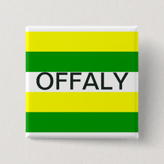 Offalische Seidenbandflagge Button