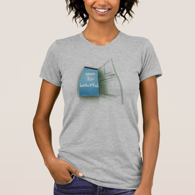 offen für Schönes T-Shirt (Vorderseite)
