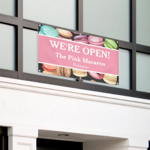 Offen für Unternehmen   Macaron French Patisserie  Banner