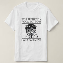 Offenbar hat der Felsboden einen Keller. T-Shirt