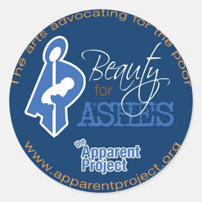 Offenbare Projektkleber Runder Aufkleber (Vorderseite)