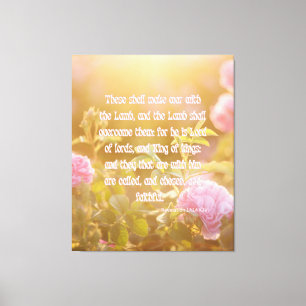 Offenbarung 17:14 Bibel Verse KJV Bild Wand Kunst