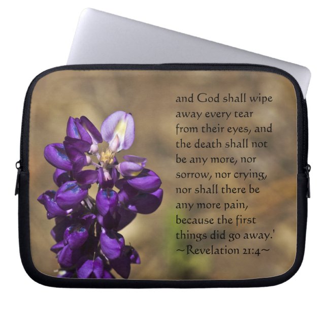 Offenbarung 21:4 laptopschutzhülle (Vorderseite)
